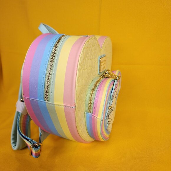 Loungefly My Little Pony Exclusive Sky Dancer Heart Shaped Figural Mini Backpack - Picture 4 of 11